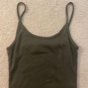 GREEN TANK TOP SIZE S